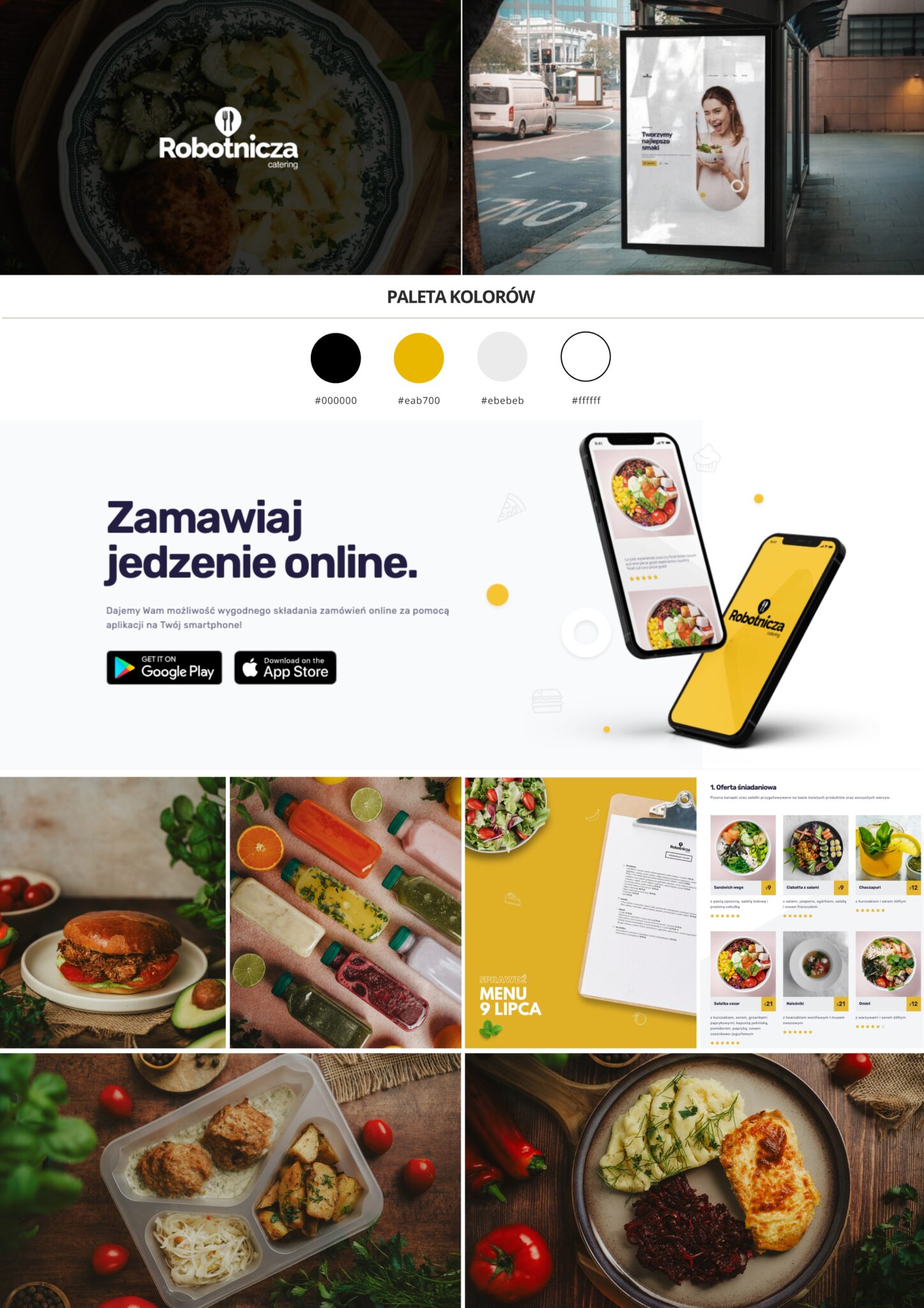 Moodboard robotnicza